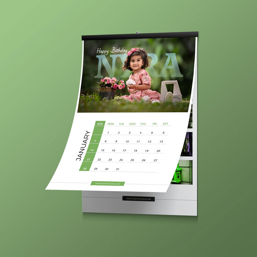 11 x 17 Inch Calendar