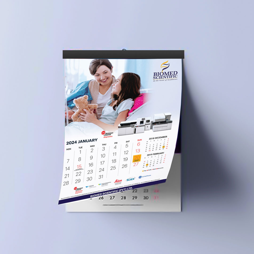 14 X 19 Inch Calendar 